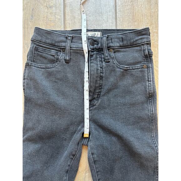 Madewell Jeans Womens 27 10" High-Rise Skinny Dark Wash Denim - Picture 11 of 11